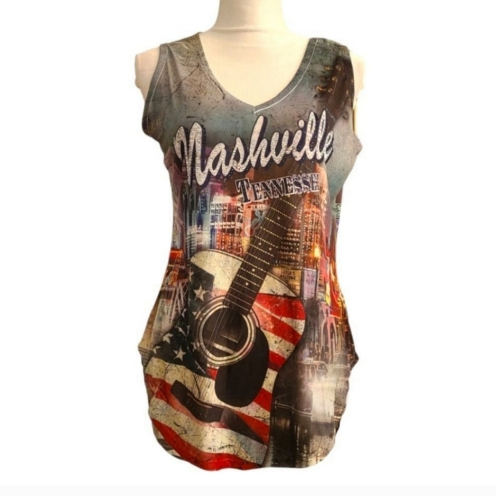 Nashville Embellished Tank Top - Picture 2 of 9